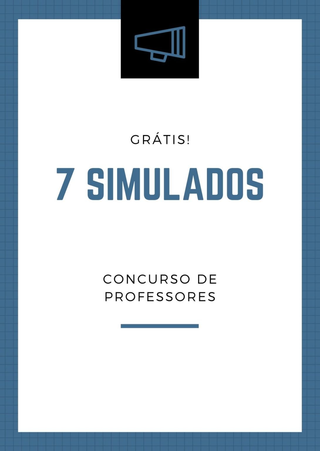 Simulado Para Concurso De Professores Simulados E Quest Es