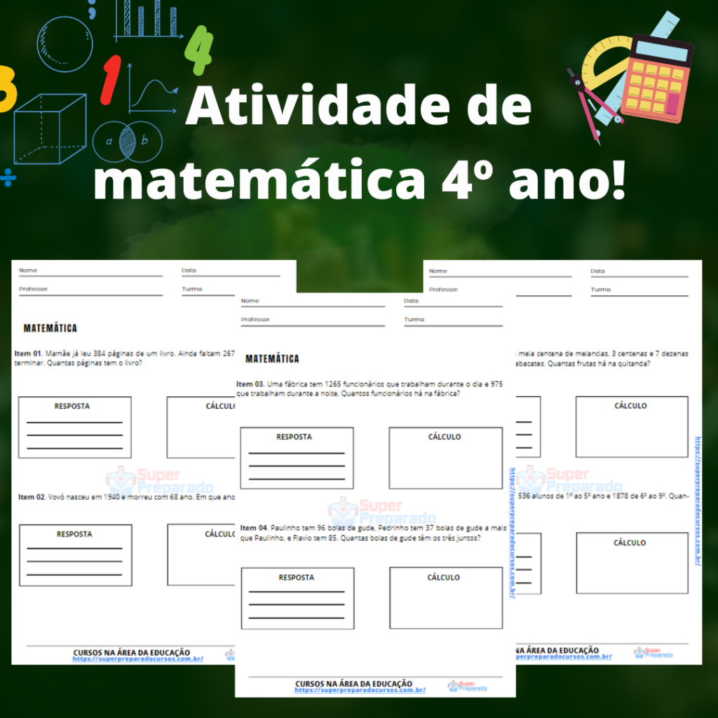 Atividades De Matem Tica Ano Verloop Io