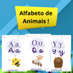 Alfabeto De Animais Simulados E Quest Es