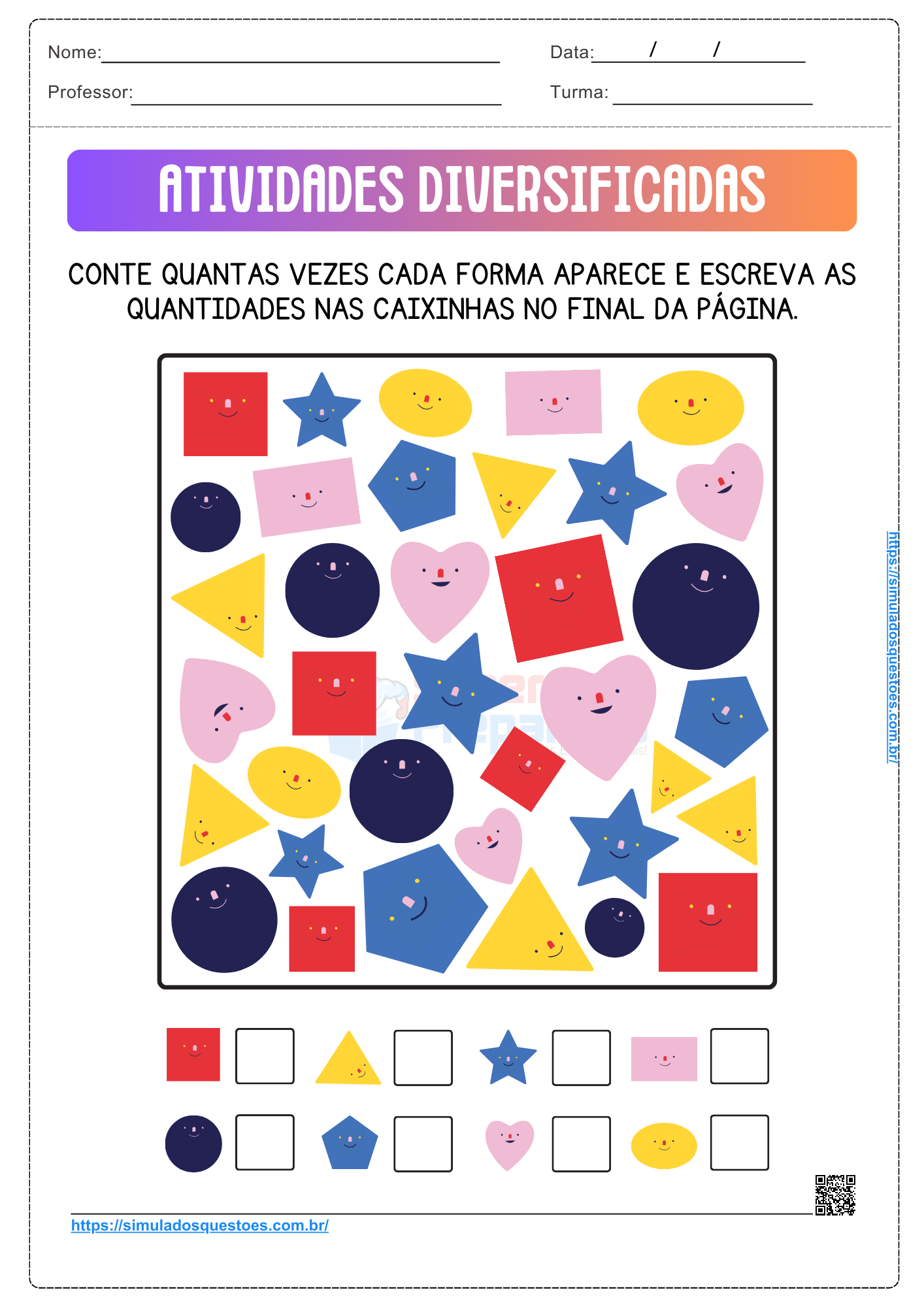 65 Atividades Diversificadas para Educação Infantil e 1º ano EF