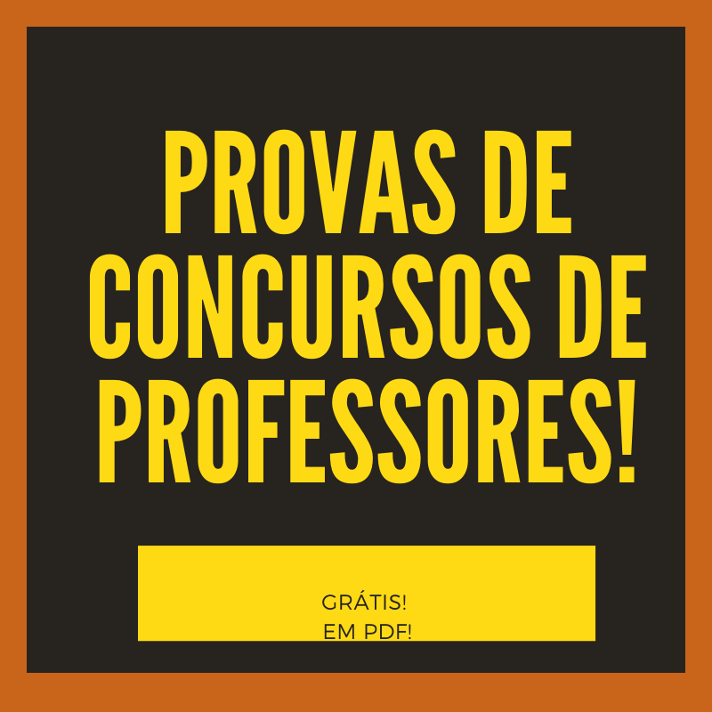 3 Provas para Concurso de Professores 3 Provas para Concurso de Professores