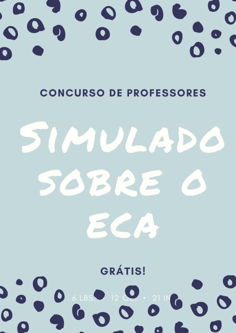 Simulado sobre o eca