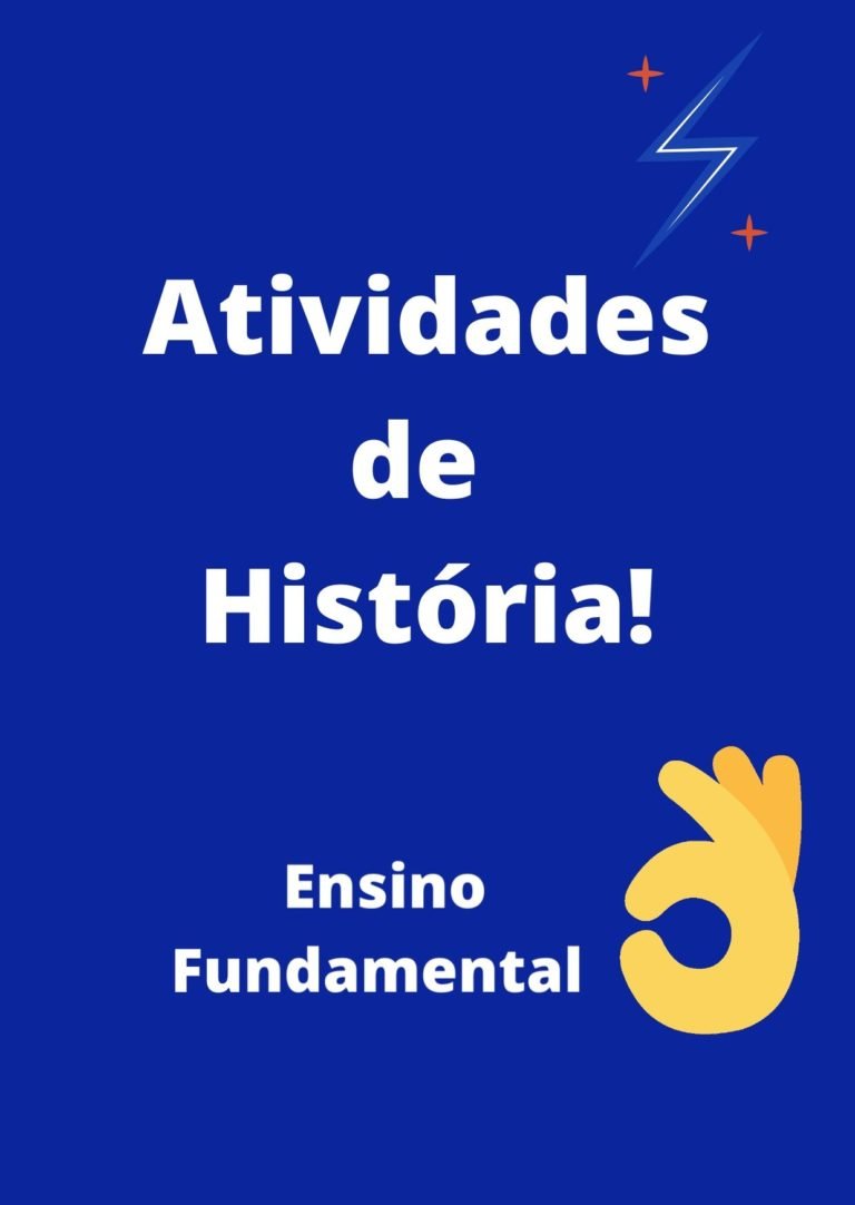 ATIVIDADES DE HISTÓRIA