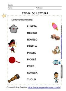 Letramento e alfabetização interactive worksheet