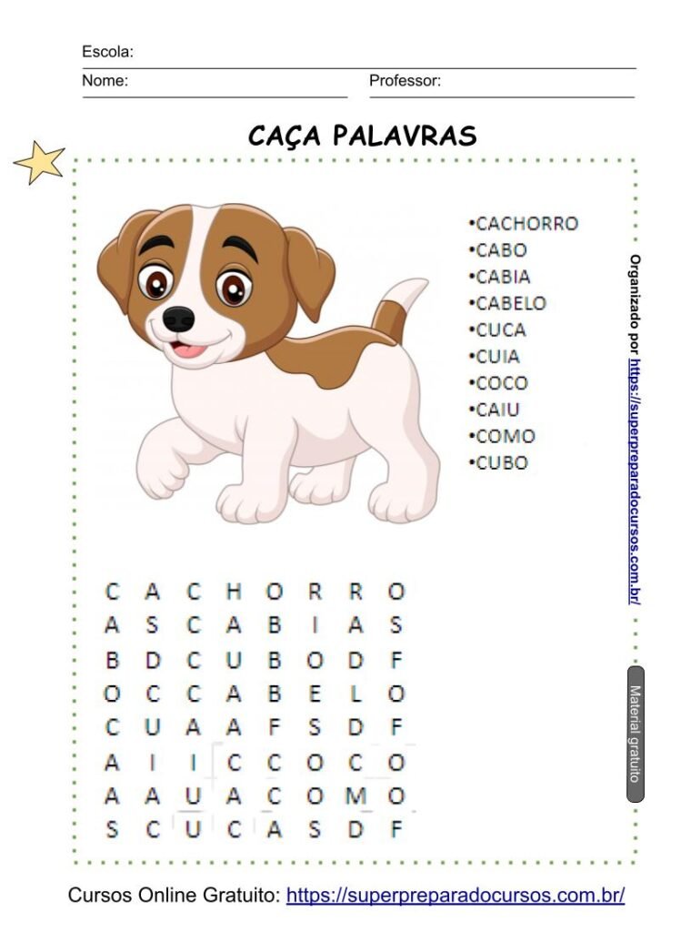 Caça Palavras de Natal, PDF, Natal