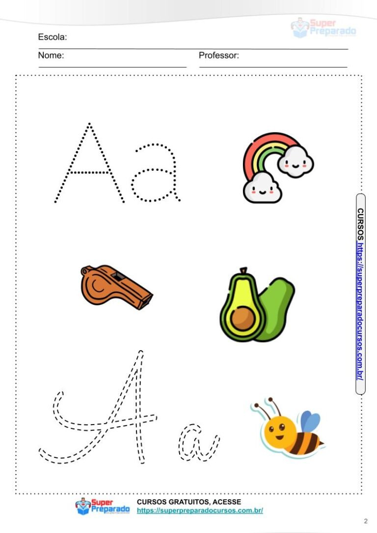 01 - Alfabeto pontilhado