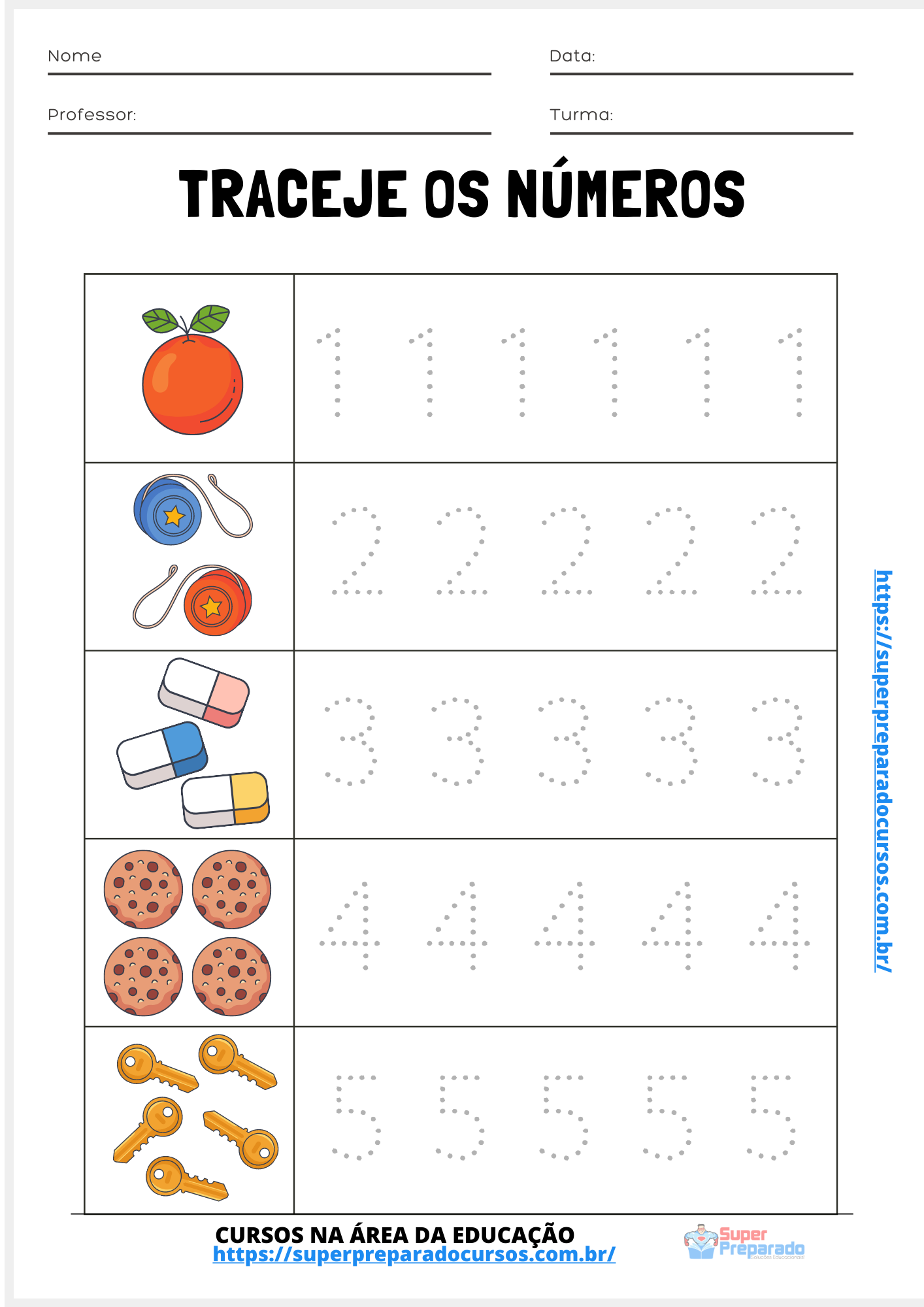 Atividades com Números  Atividades numerais, Atividades, Atividade  alfabeto educação infantil