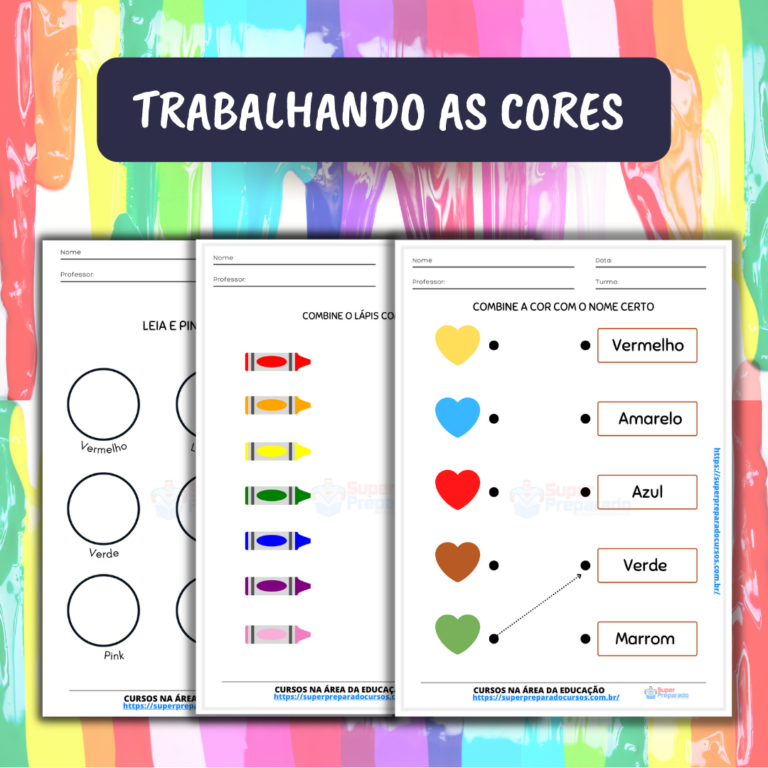 trabalhando as cores