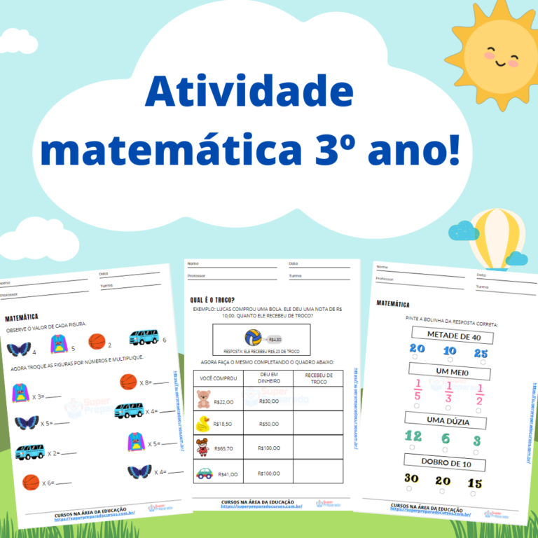 Atividade matemática 3º ano