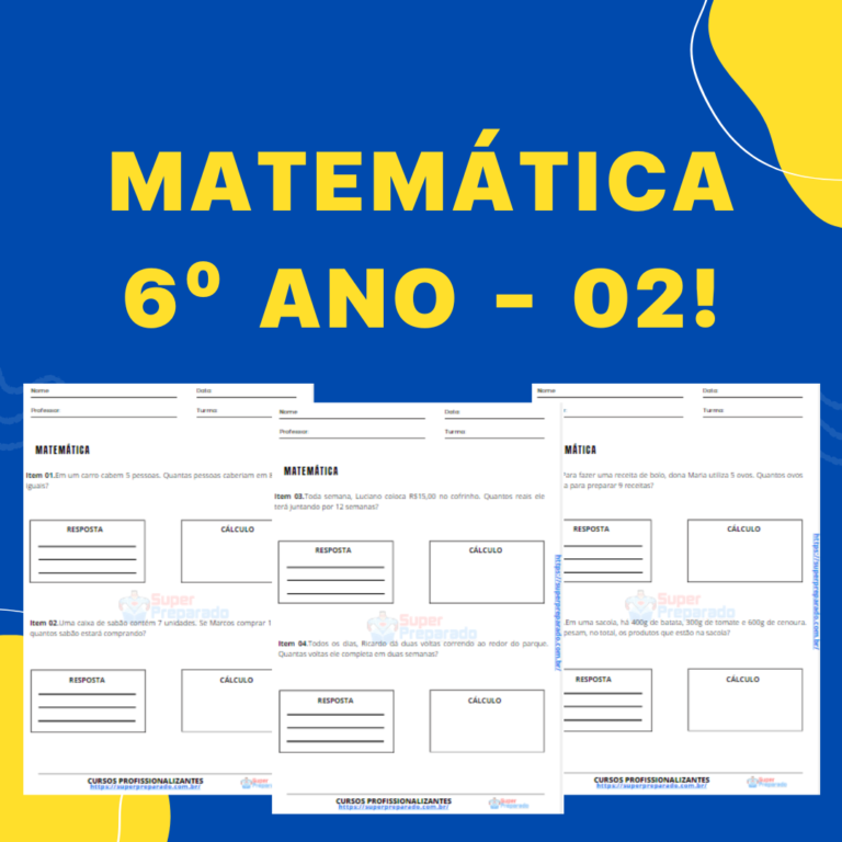 Matemática 6º ano - 02