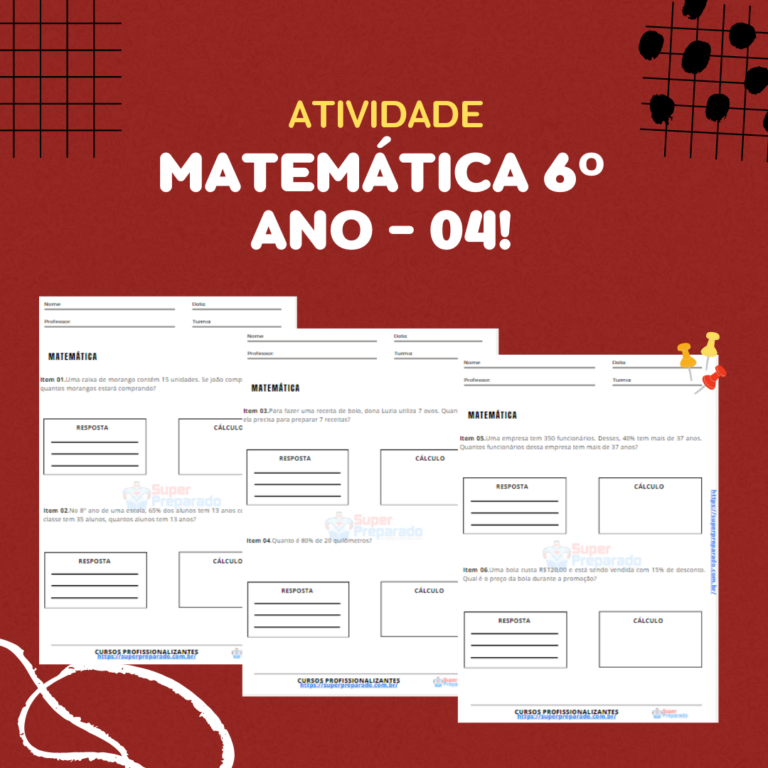 Matemática 6º ano - 04
