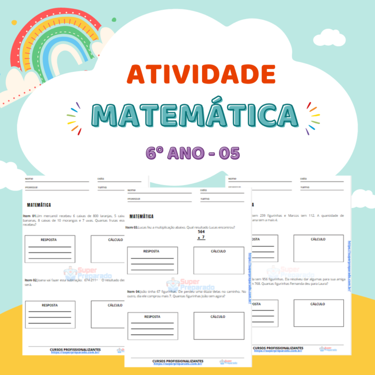 Matemática 6º ano - 05