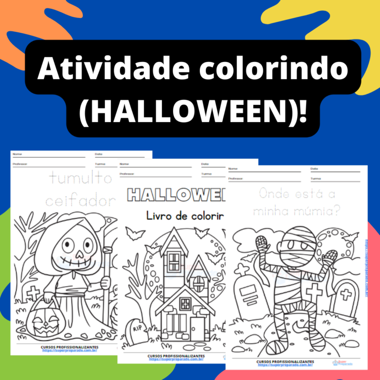 Atividade colorindo (HALLOWEEN)