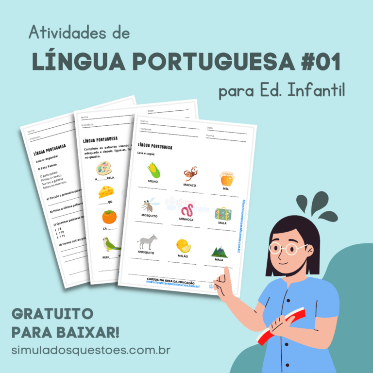 Atividade de Língua Portuguesa Ed