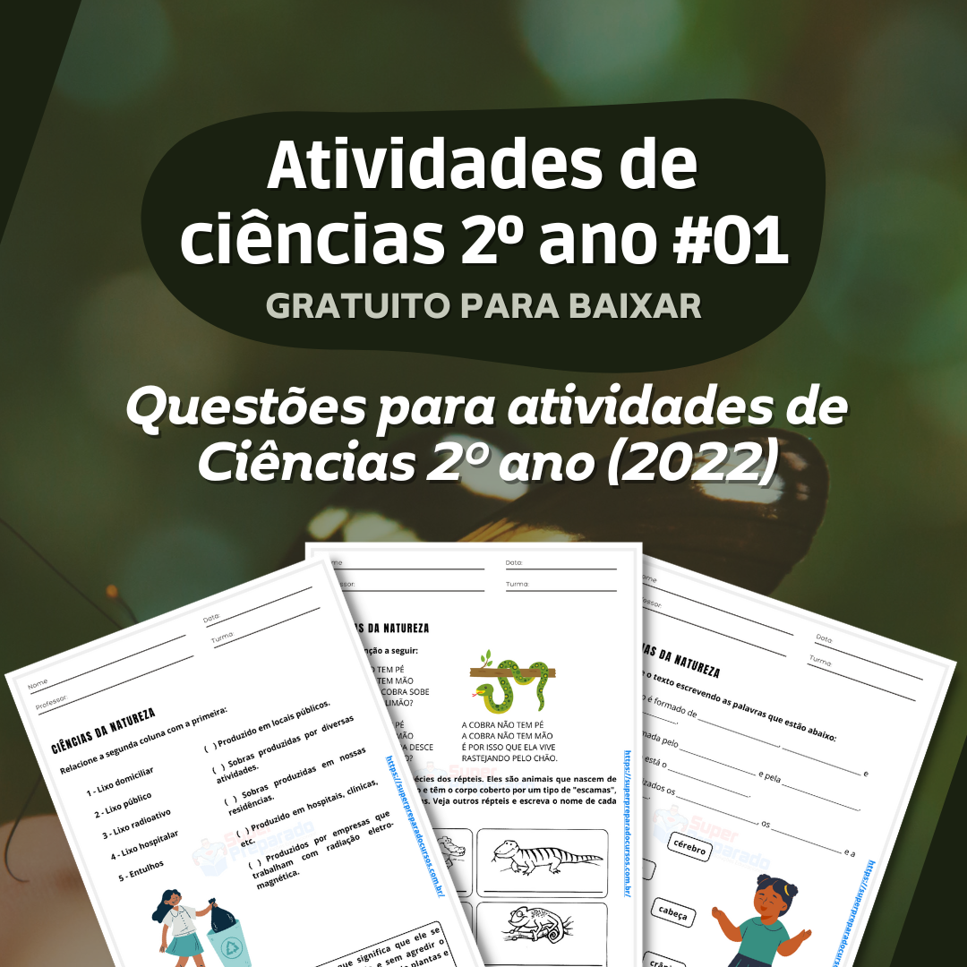 Simulados de Ciências para os Anos Iniciais