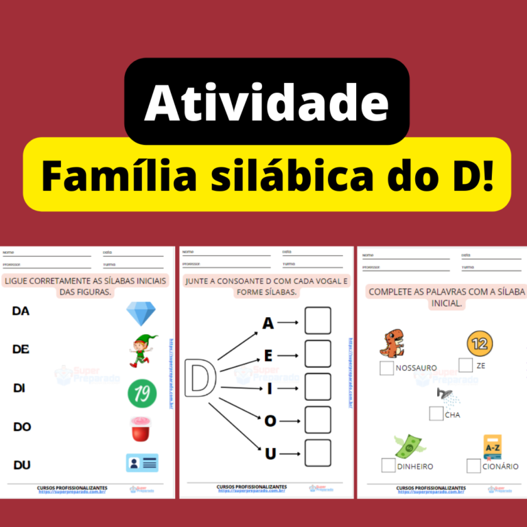 Família silábica do D