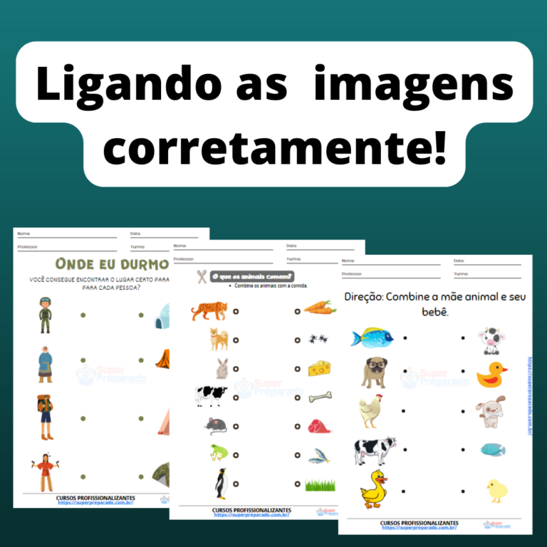 Ligando as imagens corretamente