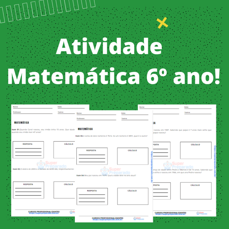 Matemática 6º ano - 08