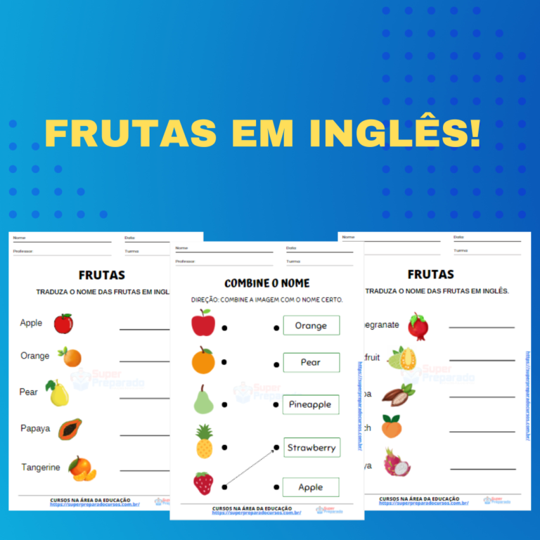 Frutas em inglês