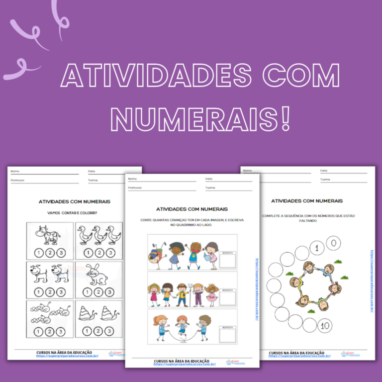 Atividades com Numerais