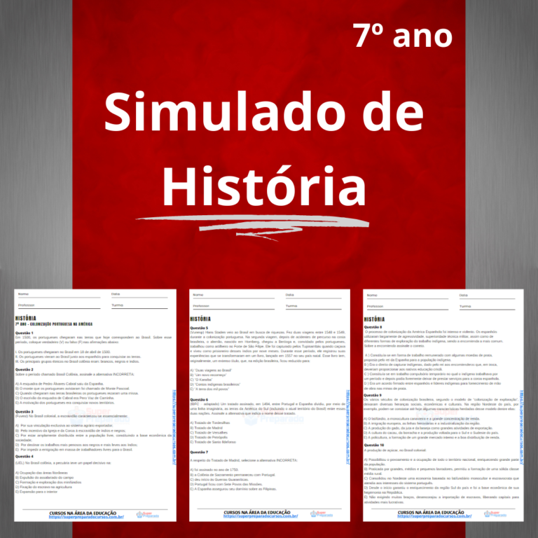 HISTÓRIA - 7º ANO