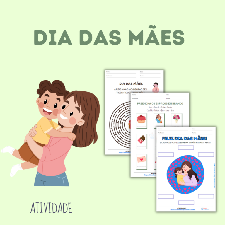 Atividade dia das mães
