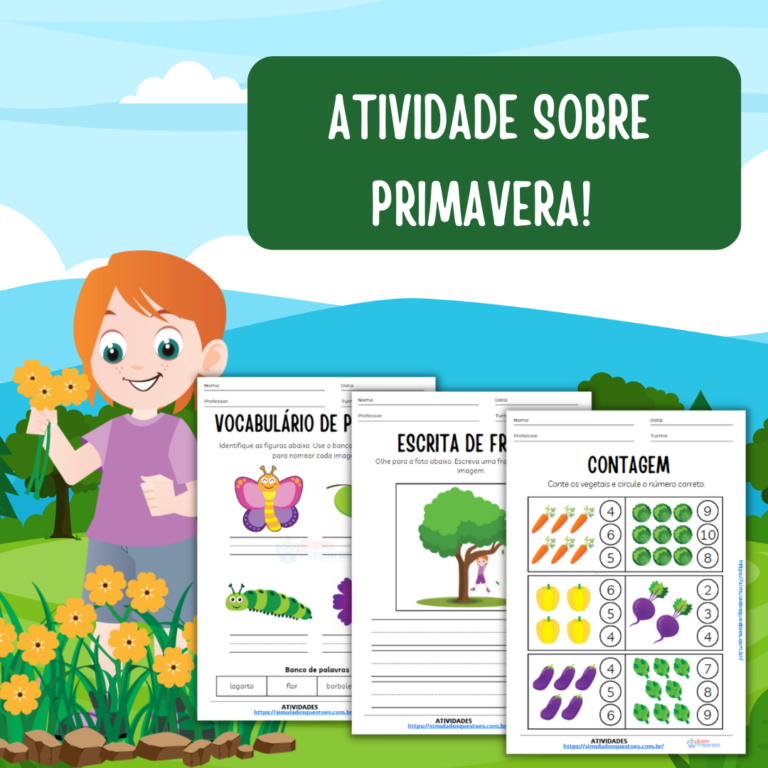 Atividade sobre primavera