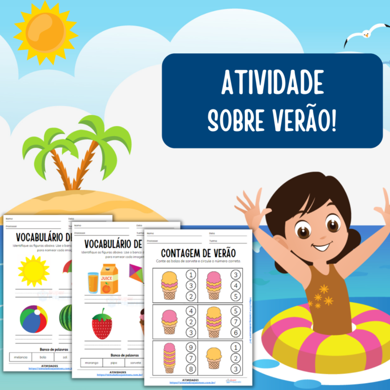 Atividade sobre verão