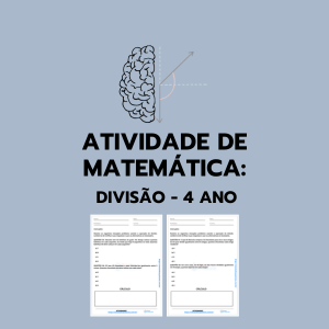 Divisão em Linha - Tabuleiro - Disciplina - Matemática