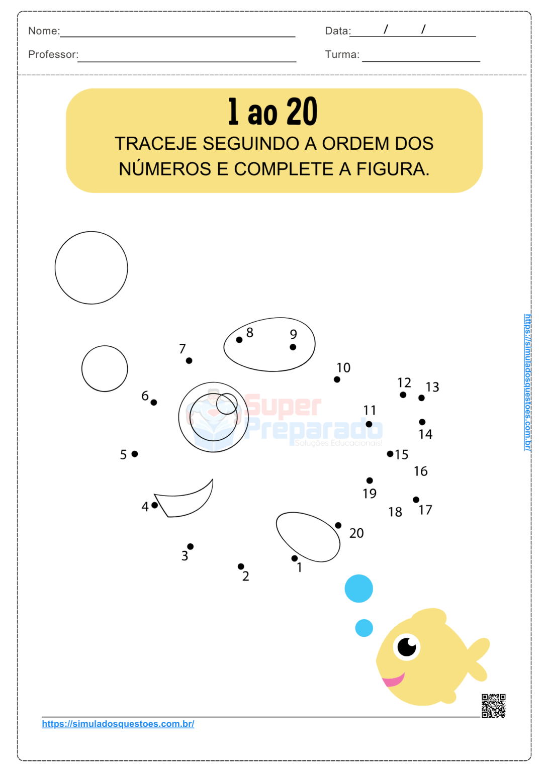 #12 Atividades de Contar até 20 para Educação Infantil e 1º ano EF ...