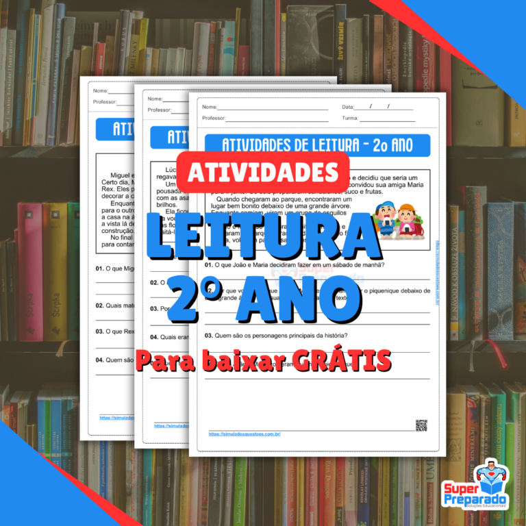 Atividades de Leitura 2° Ano PDF + Dicas para Professores