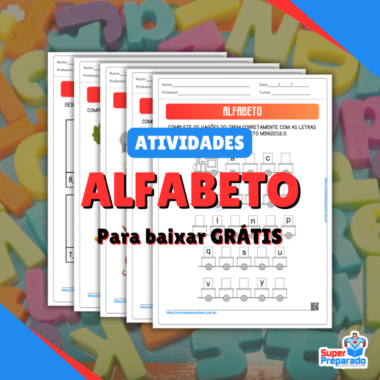 Atividades de Alfabeto para Educação Infantil