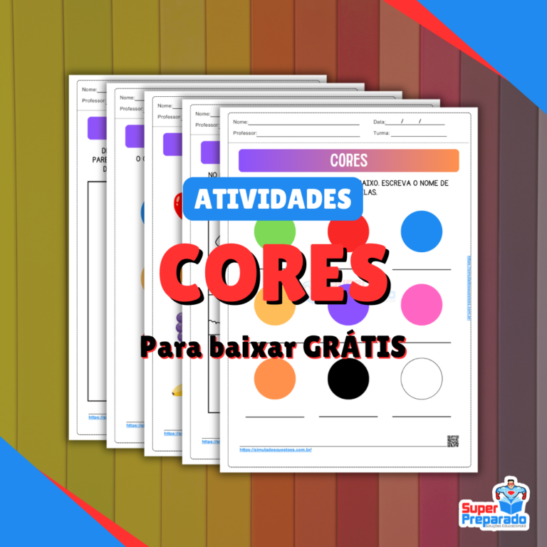 Atividades de Cores para Educação Infantil