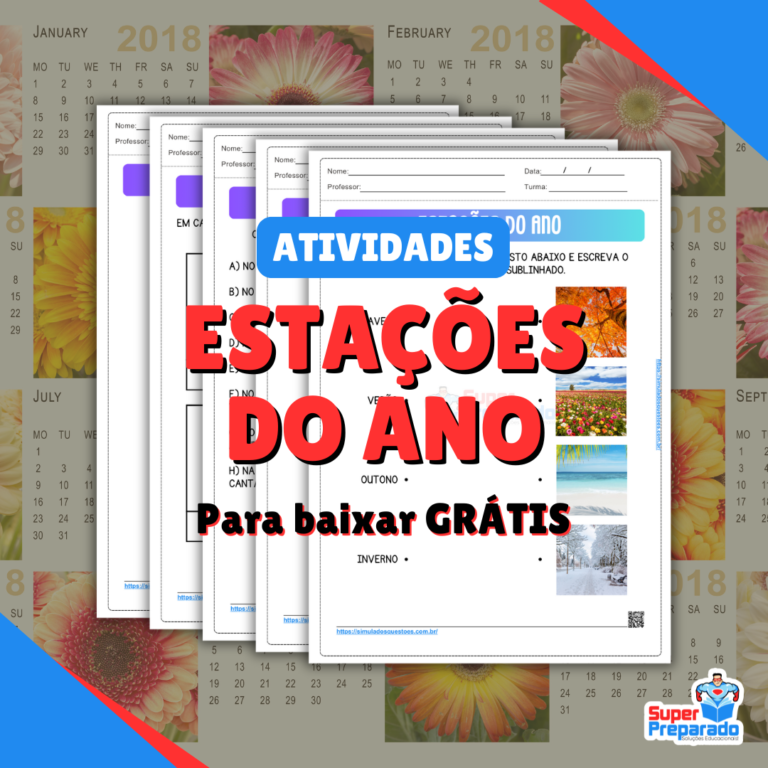 Atividades de Estações do Ano para Educação Infantil