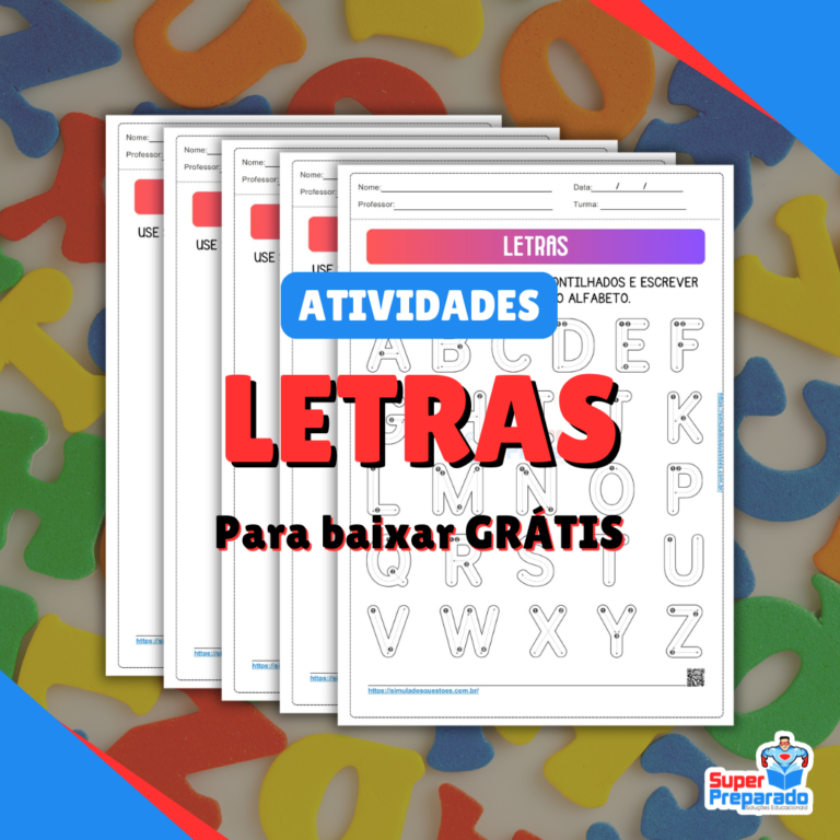 Atividades de Letras para Educação Infantil