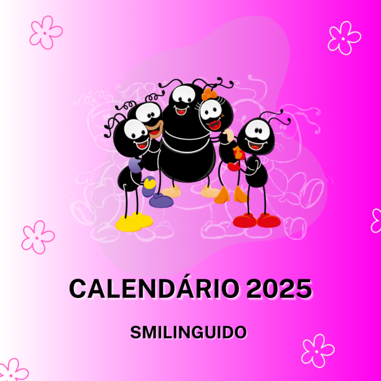 Calendário 2025 A4 Smilinguido (Post para Instagram)