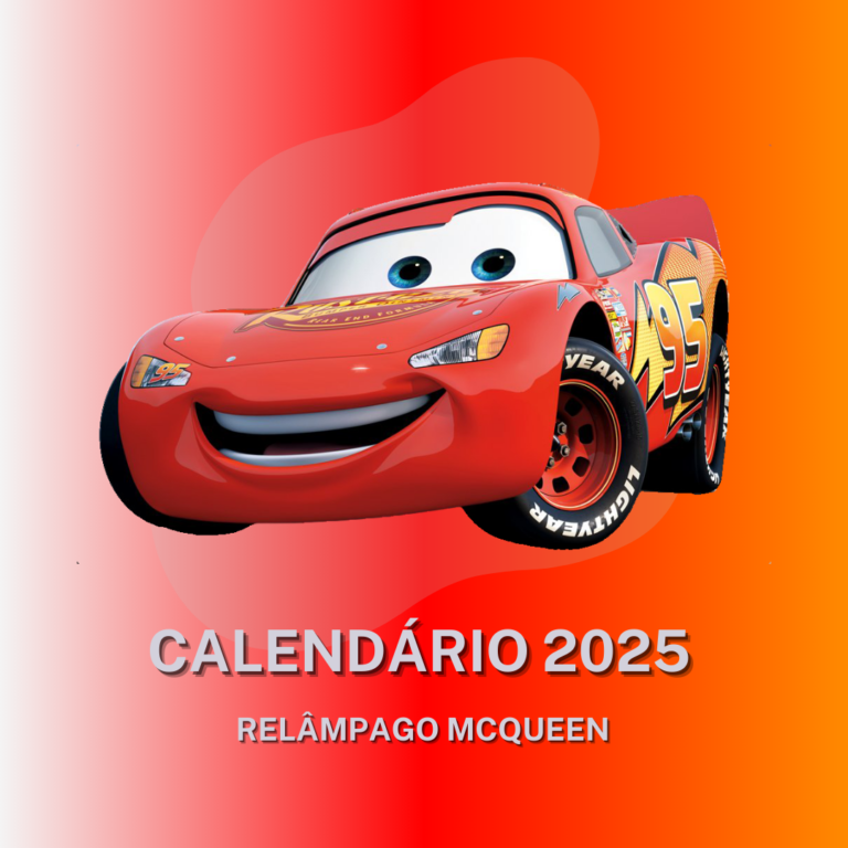 Calendário infantil 2025 com foto divertido documento a4 (Post para Instagram) (2)