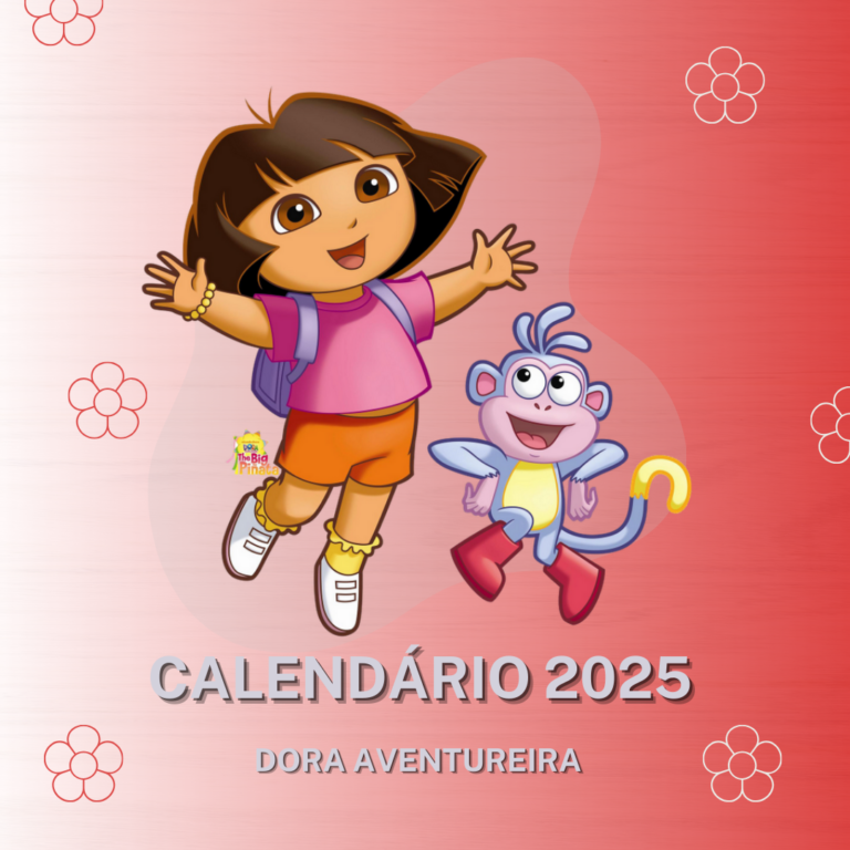 Calendário infantil 2025 com foto divertido documento a4 (Post para Instagram) (5)