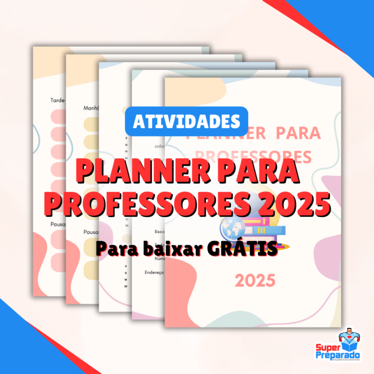 Planner para professores 2025