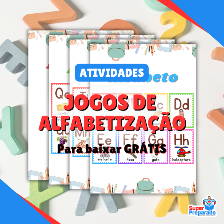 Jogo Pedagógico sobre o alfabeto para educação infantil